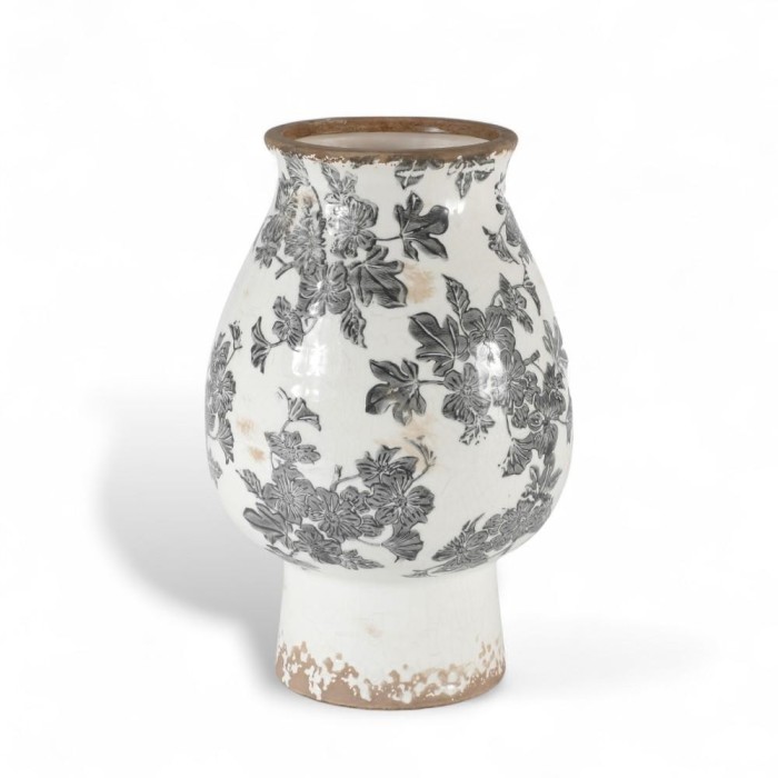 VASO CERAMICA H29 DECORATA